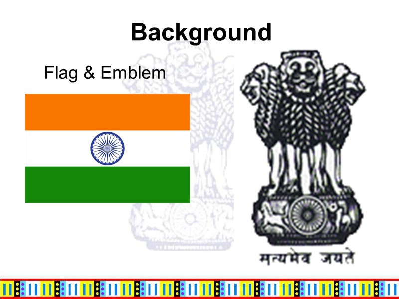 Background Flag & Emblem